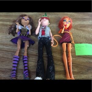 Monster High Ghouls Alive Clawdeen, Deuce, Toralei